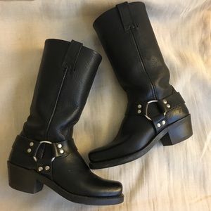 Frye Phillip Moto Harness Boots, size 6